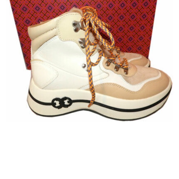 Beautiful 🌺🌹Tory Burch platform boots 🥾 size 9.5 - Picture 5 of 7